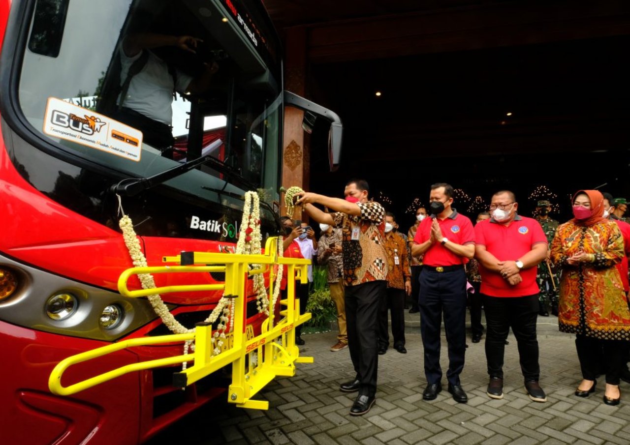 Bus Batik Solo Trans Koridor 5 dan 6 Resmi Diluncurkan