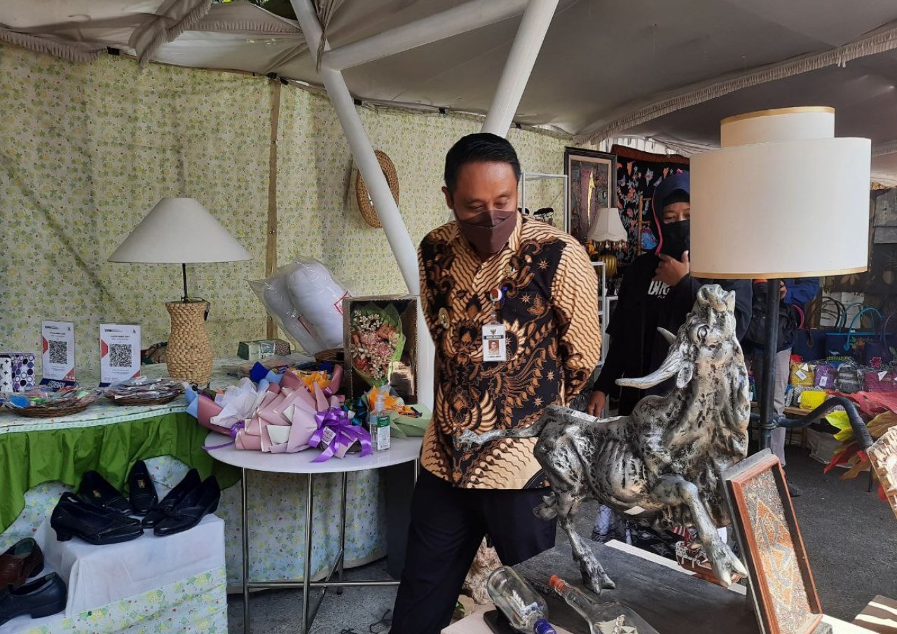 BRI Cabang Pati Sinergi Dengan Dinkop UMKM Adakan Bazar Digital UMKM