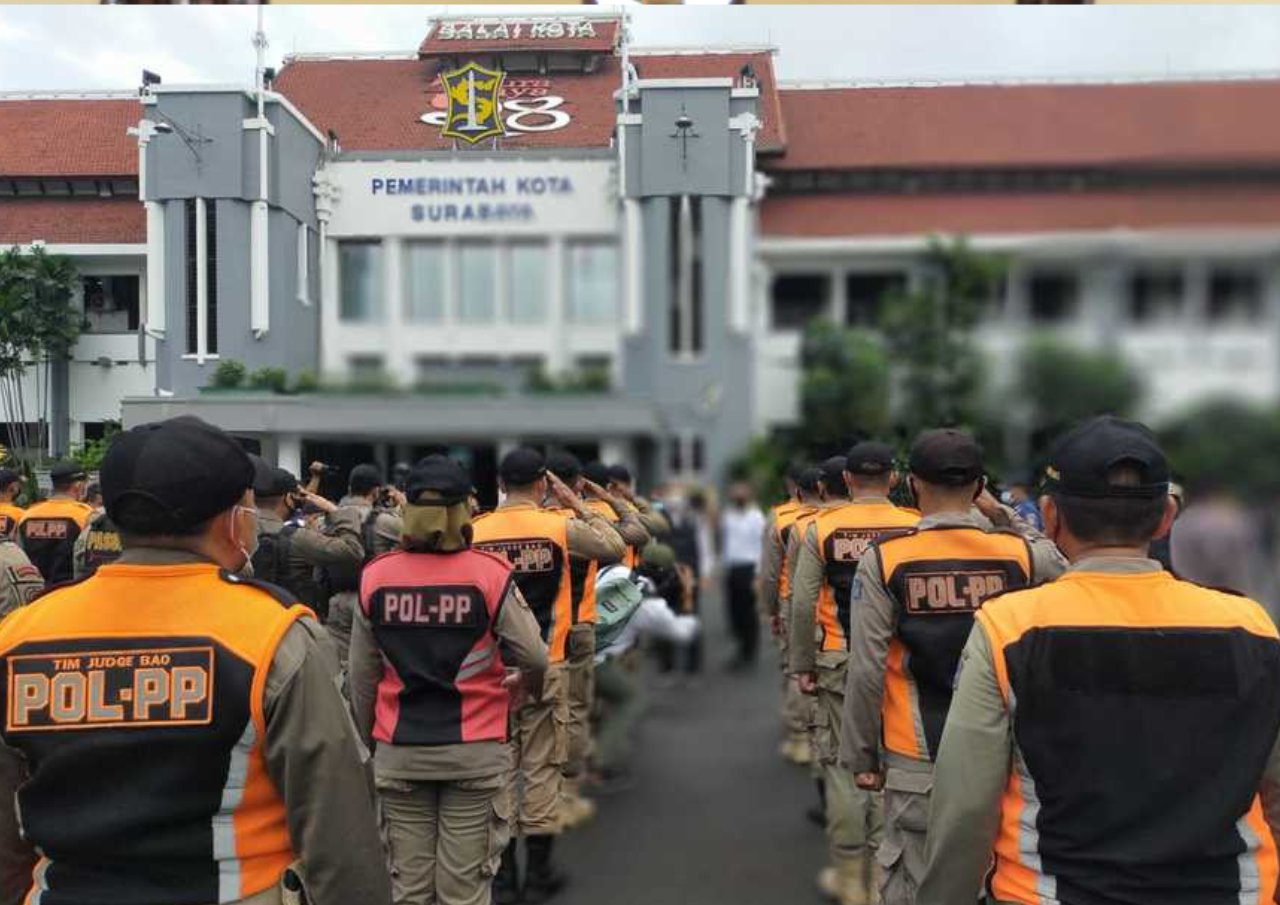 Pemkot Pastikan Lowongan Kerja Satpol PP Surabaya Hoax