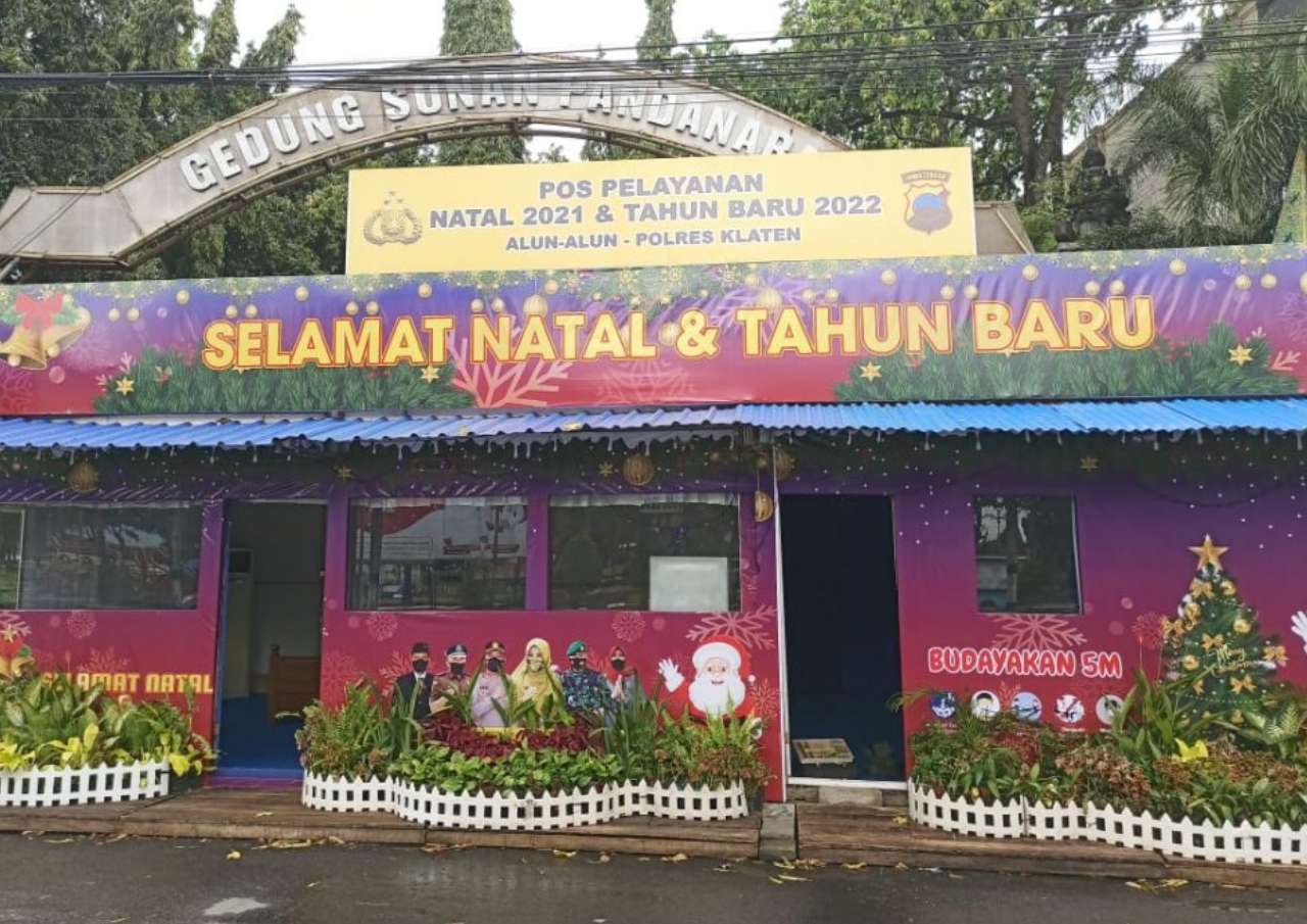 4 Titik Posko Keamanan di Klaten Disiapkan Jelang Nataru