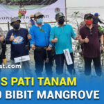 Cegah Abrasi Polres Pati Tanam 10.000 Bibit Mangrove - Mitrapost.com