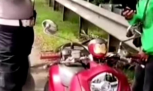 Ikuti Google Maps, Driver Ojol Masuk Tol Makassar