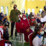 Tinjau Vaksinasi di Bintan, Jokowi Apresiasi Antusiasme Anak-anak