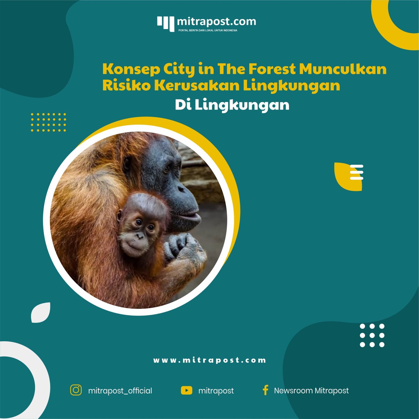 Konsep City in The Forest Munculkan Risiko Kerusakan Lingkungan di Kalimantan