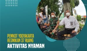 Pemkot Yogyakarta Resmikan 37 Ruang Aktivitas Nyaman