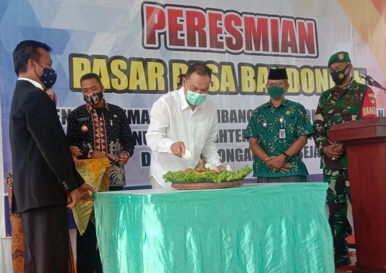 Pasar Bandongan Magelang Resmi Beroperasi
