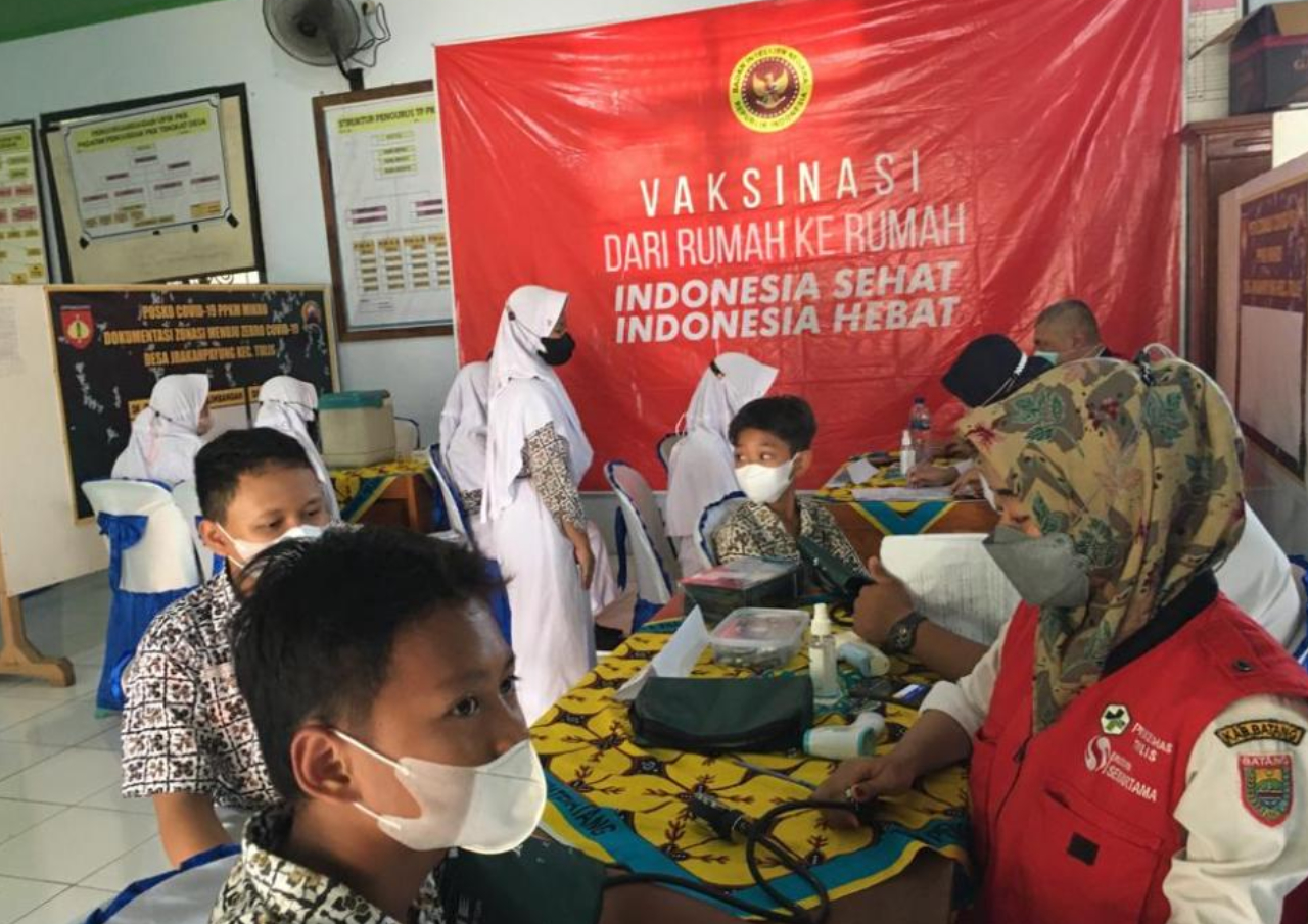 Badan Intelijen Negara Daerah Jateng Gelar Vaksinasi Massal Anak Usia 6-11 Tahun
