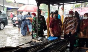 Pasca Kebakaran, Pedagang Pasar Mbrambang Akan Direlokasi