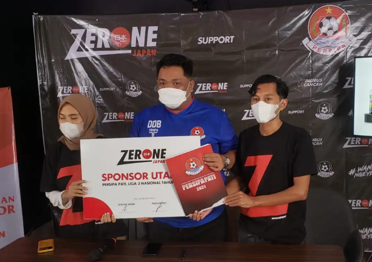 Laskar Saridin Dapat Sponsor dari Zerone Japan