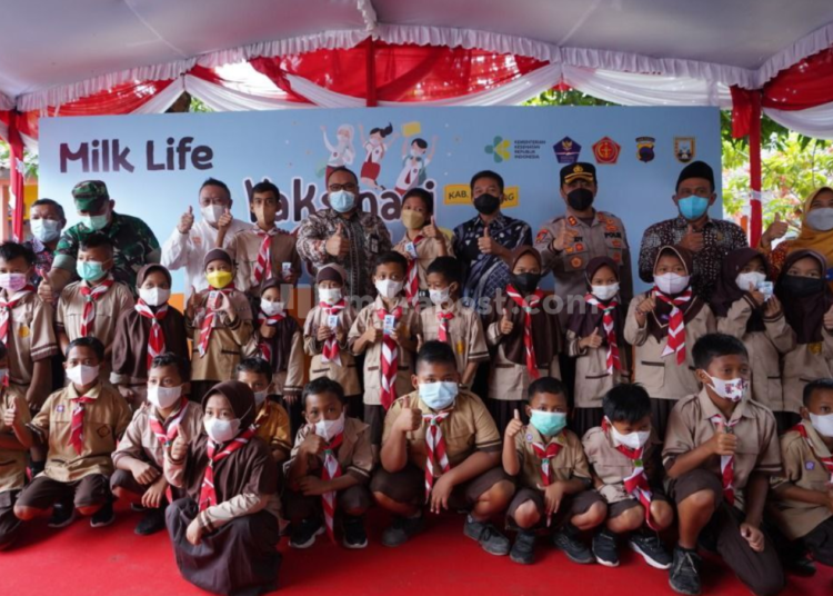 Pemkab Rembang dan PT Global Dairi Alami Selenggarakan Vaksinasi bagi 57 Ribu Anak Usia 6-11 Tahun