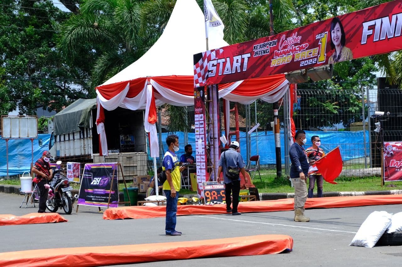 500 Personel Gabungan Diturunkan Amankan Kejurprov Road Race Casytha