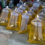 harga minyak goreng curah capai rp18.500 per kilogram