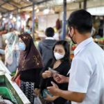 Cegah Penyebaran Covid-19, Pasar Tradisional di Bandung Perketat Prokes
