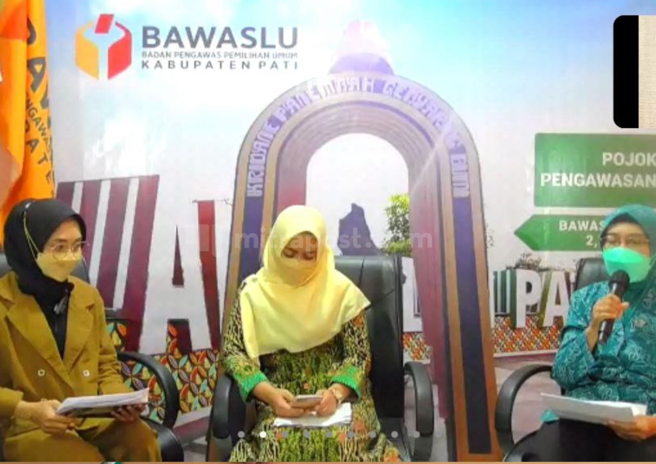 Usung Tema Partisipatif Perempuan, Bawaslu Pati Adakan Webinar