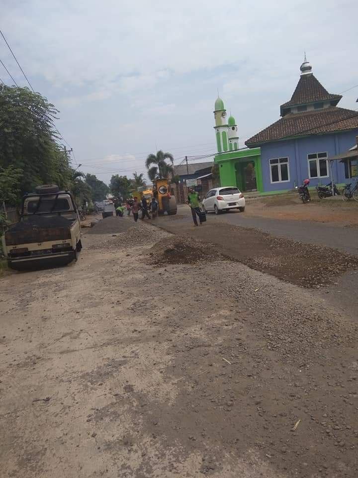 Perbaikan Jalan Pantura Pati Rembang KM-9 Akan Rehat Saat Ramadan