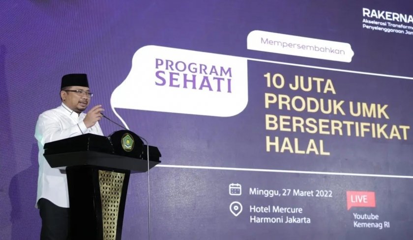 Pemulihan Ekonomi, Program 10 Juta Produk Sertifikasi Halal Diluncurkan