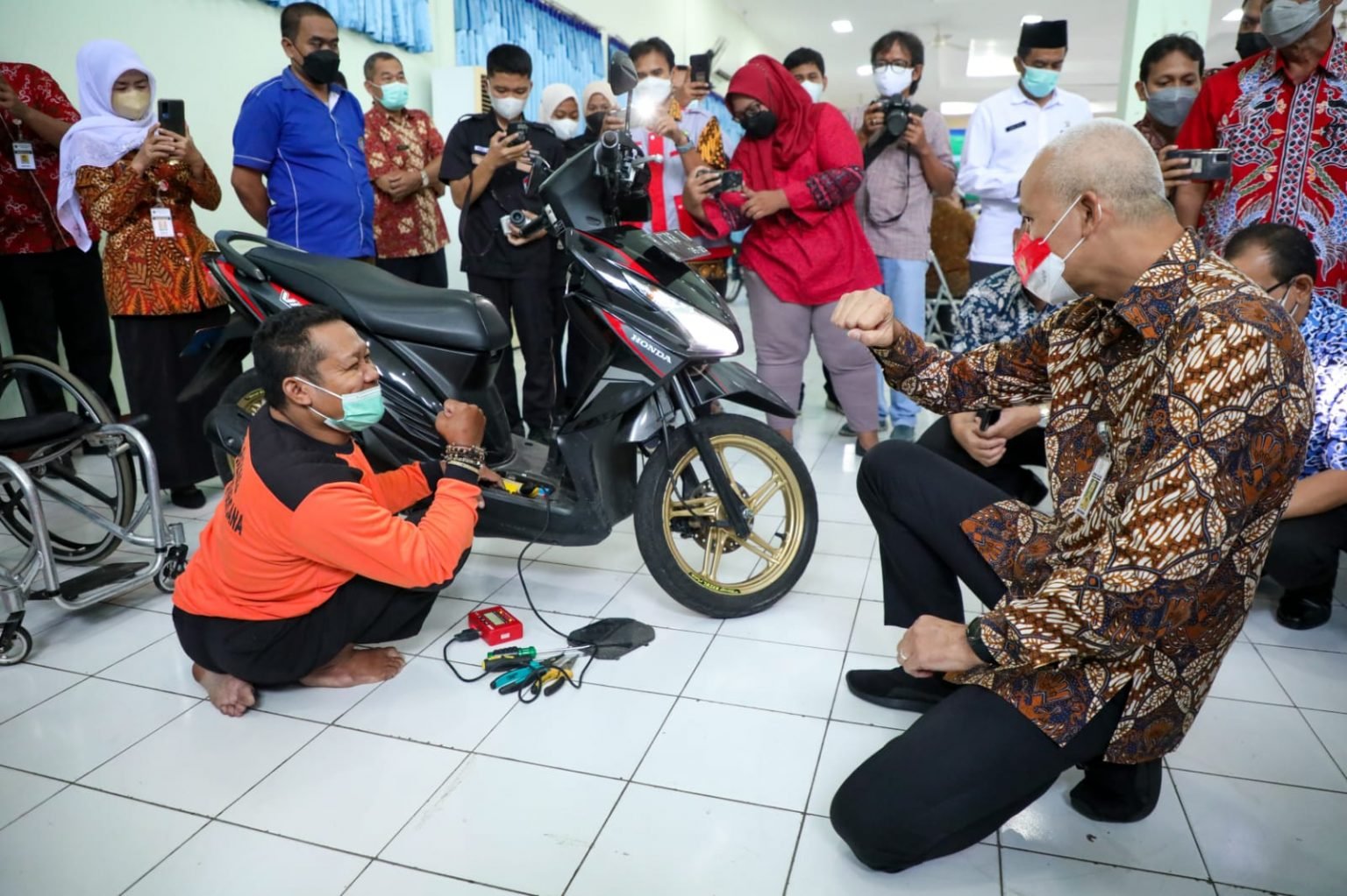 Pemprov Jateng Gelar Pelatihan Bidang Mekanik Bagi Disabilitas