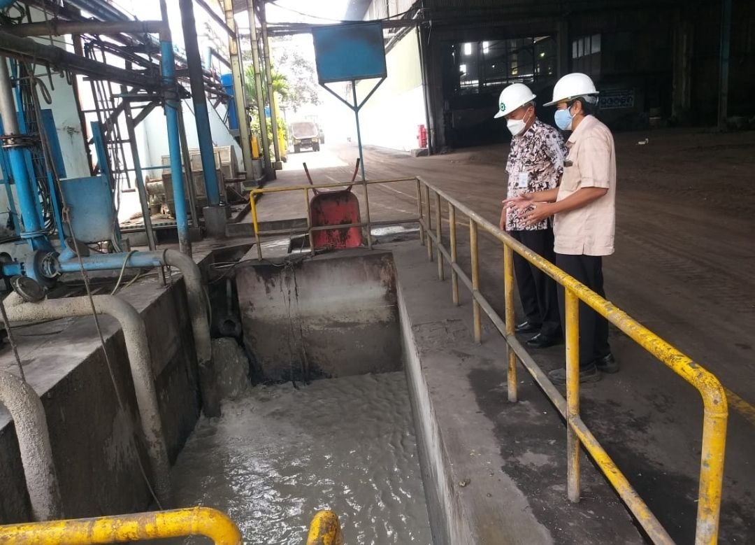 Bau Limbah Tak Sedap dan Berwarna, DLH Tinjau IPAL di Lokasi Pengolahan SIK 1