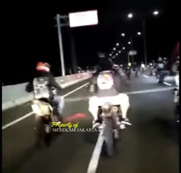 Terobos Tol, Rombongan Supermoto Akan Sanksi Tilang