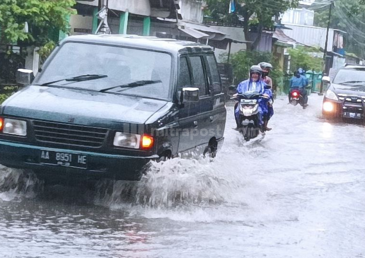 Beberapa Titik di Rembang jadi Langganan Banjir Setiap Hujan Deras