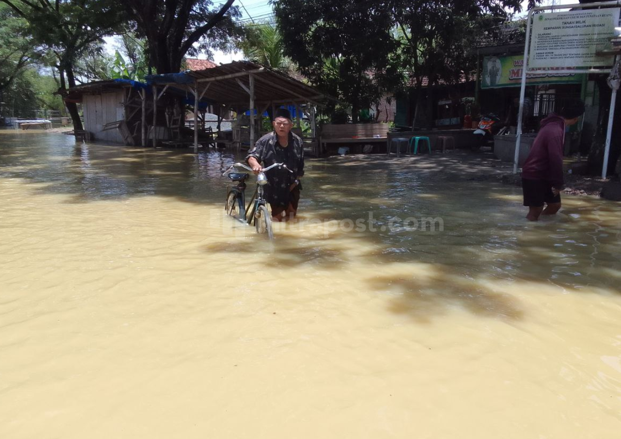 Jakenan Kembali Dilanda Banjir, Jalan Utama Lumpuh