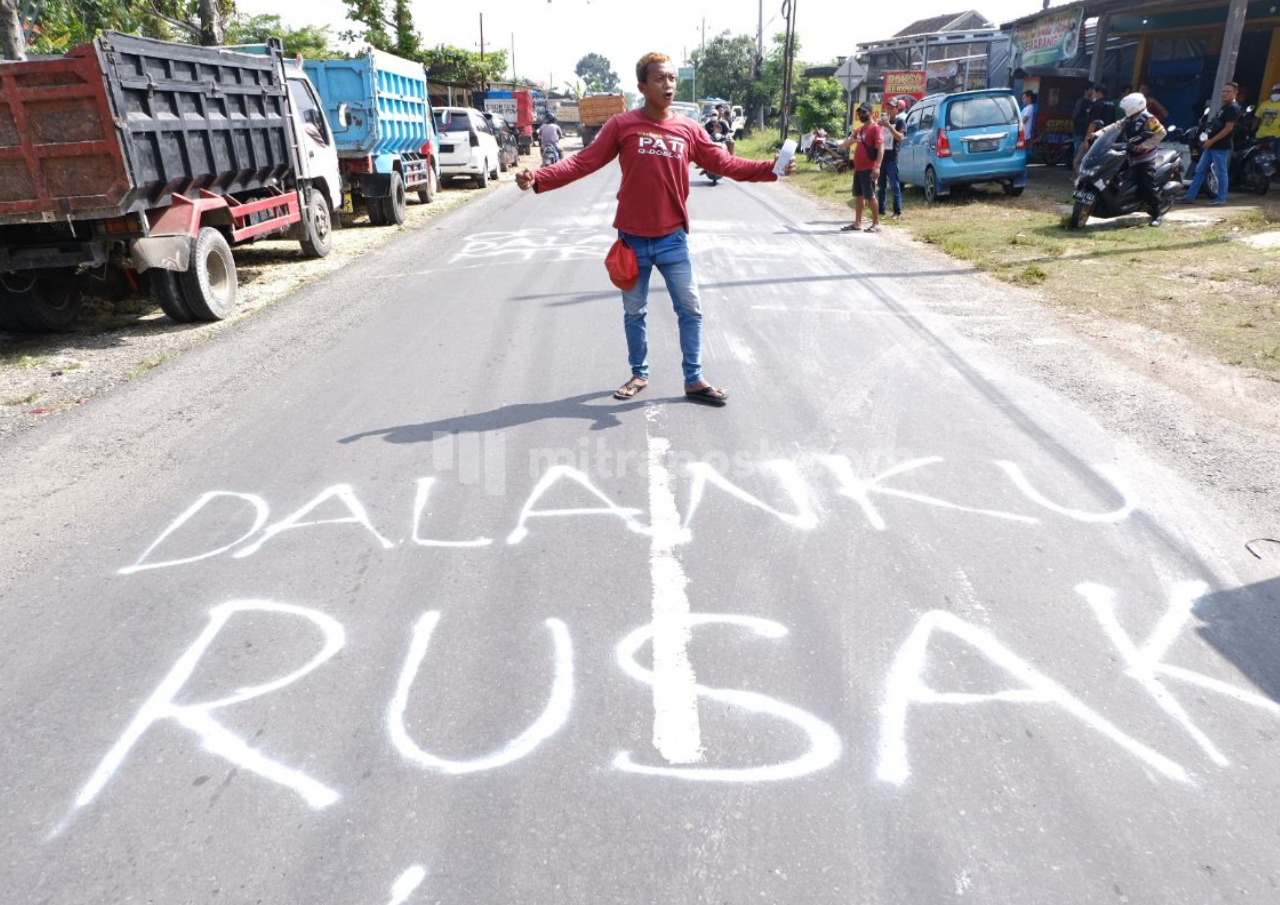 Sempat Ganggu Lalu Lintas, Demo Aliansi Sopir Truk Dump Dialihkan ke Lokasi Tambang