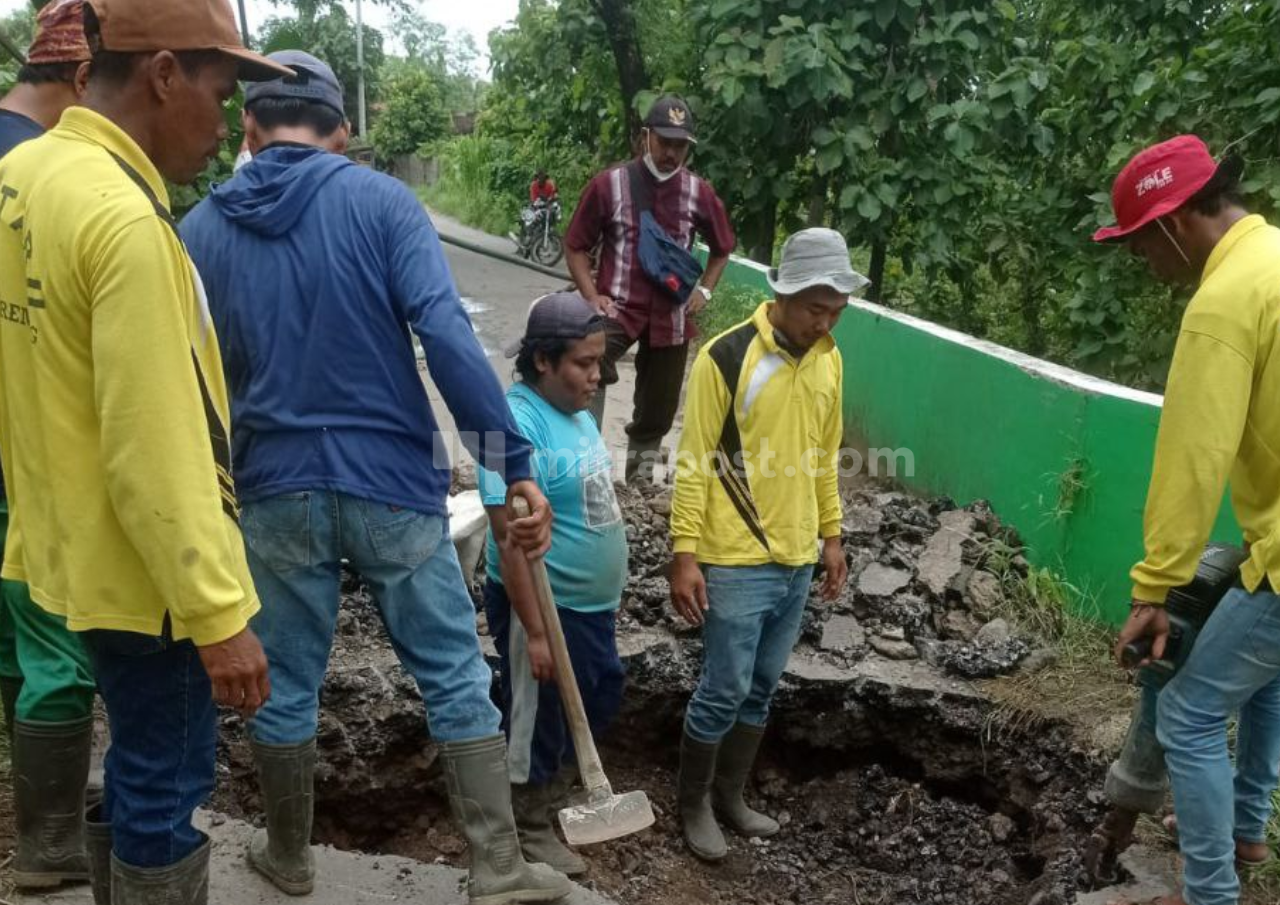 Jalan Rusak Tak Langsung Diperbaiki, Begini Penjelasan DPUTARU Rembang