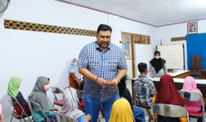 Joni Kurnianto Santuni 40 Anak Yatim di Jambean Sidokerto Pati