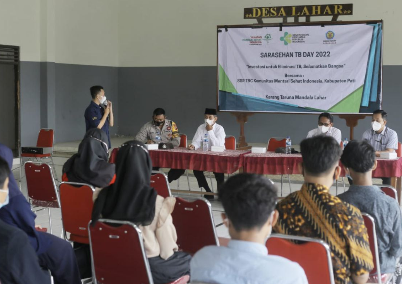 Karang Taruna Mandala Desa Lahar Adakan Sarasehan Pencegahan dan Penanganan TBC