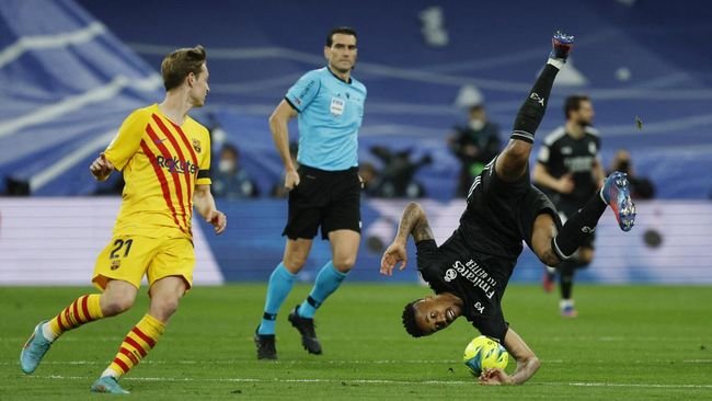 El Classico: Barcelona Pemalukan Madrid di Bernabeu, Hujan Gol Terjadi di Jala El Real