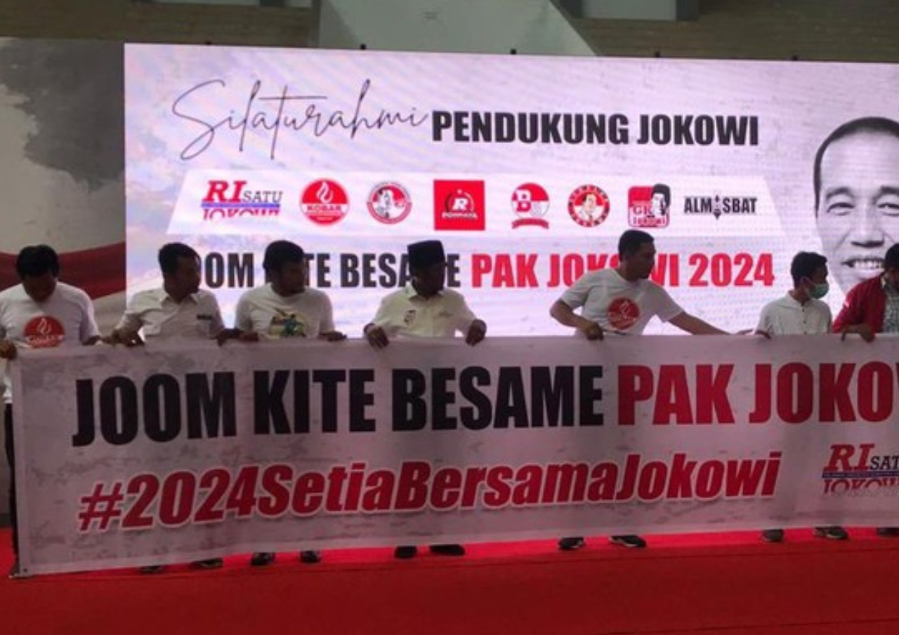 Relawan di Riau Gaungkan 'Joom Kite Besame Pak Jokowi 2024’