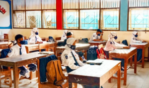 SMP di Pati Tetap Selenggarakan PTM dengan Jalankan Prokes secara Ketat
