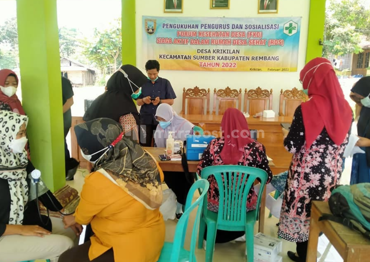 Efek Samping Vaksin jadi Kendala Percepatan Vaksinasi Booster di Rembang
