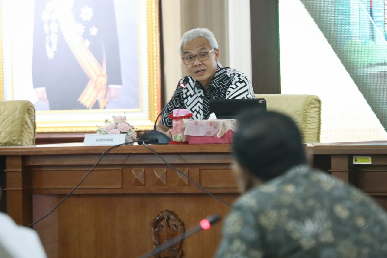 Jelang Mudik Lebaran, Ganjar Pastikan Stok Pangan di Jateng Aman