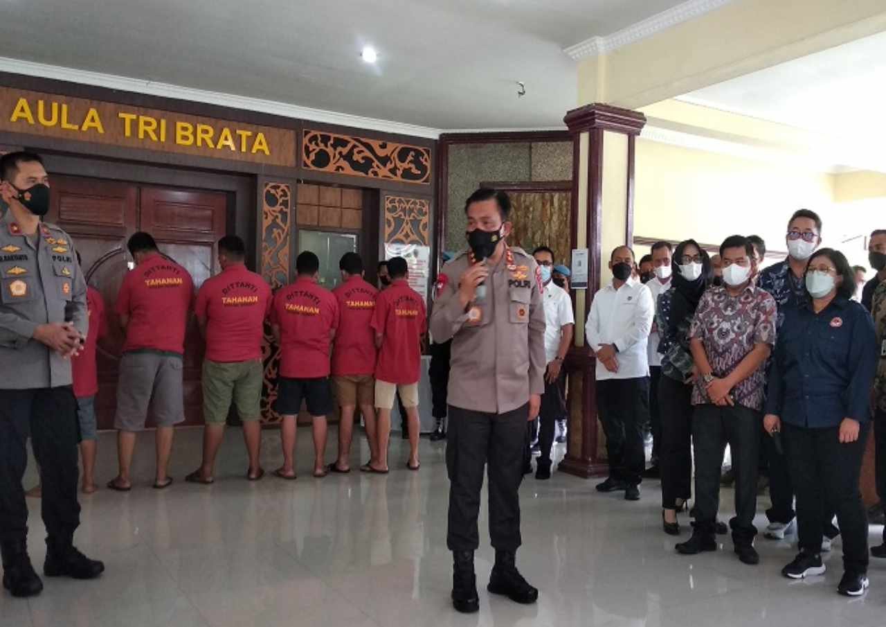 8 Tersangka Kerangkeng Bupati Langkat Ditahan
