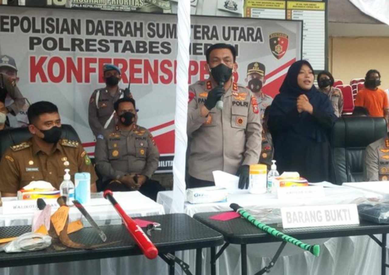 Polrestabes Medan Berantas Preman