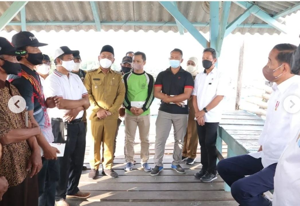 presiden jokowi kunjungi gresik untuk serap aspirasi nelayan