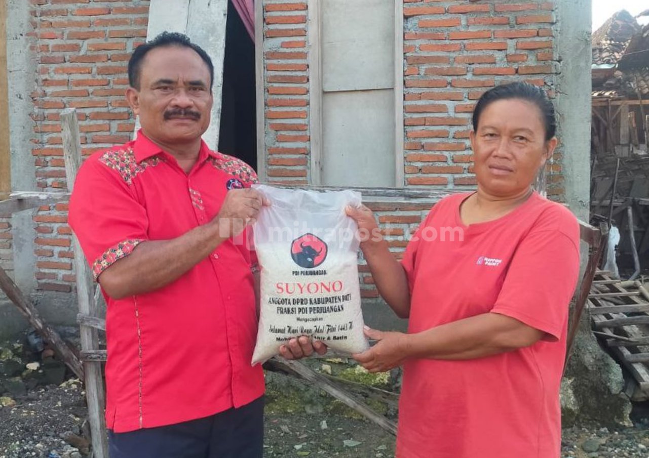 Anggota Dewan Sambut Perayaan Lebaran dengan Berbagi 750 Karung Beras