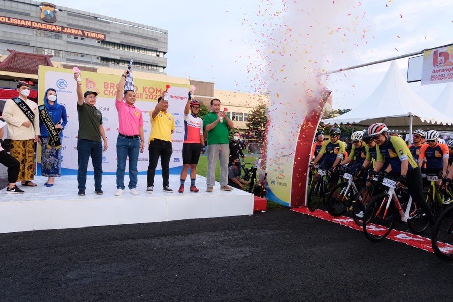 1.000 Peserta Ramaikan Ajang Kejuaraan Sepeda Bromo KOM Challenge 2022