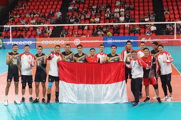 tim voli putra indonesia lolos ke semifinal sea games