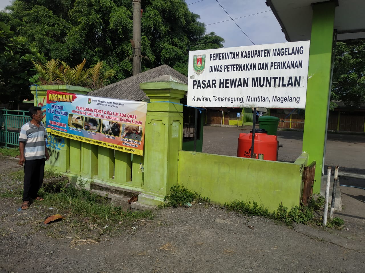 Pasar Hewan di Kabupaten Magelang Ditutup Sementara
