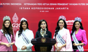Jokowi Beri Tugas Puteri Indonesia 2022