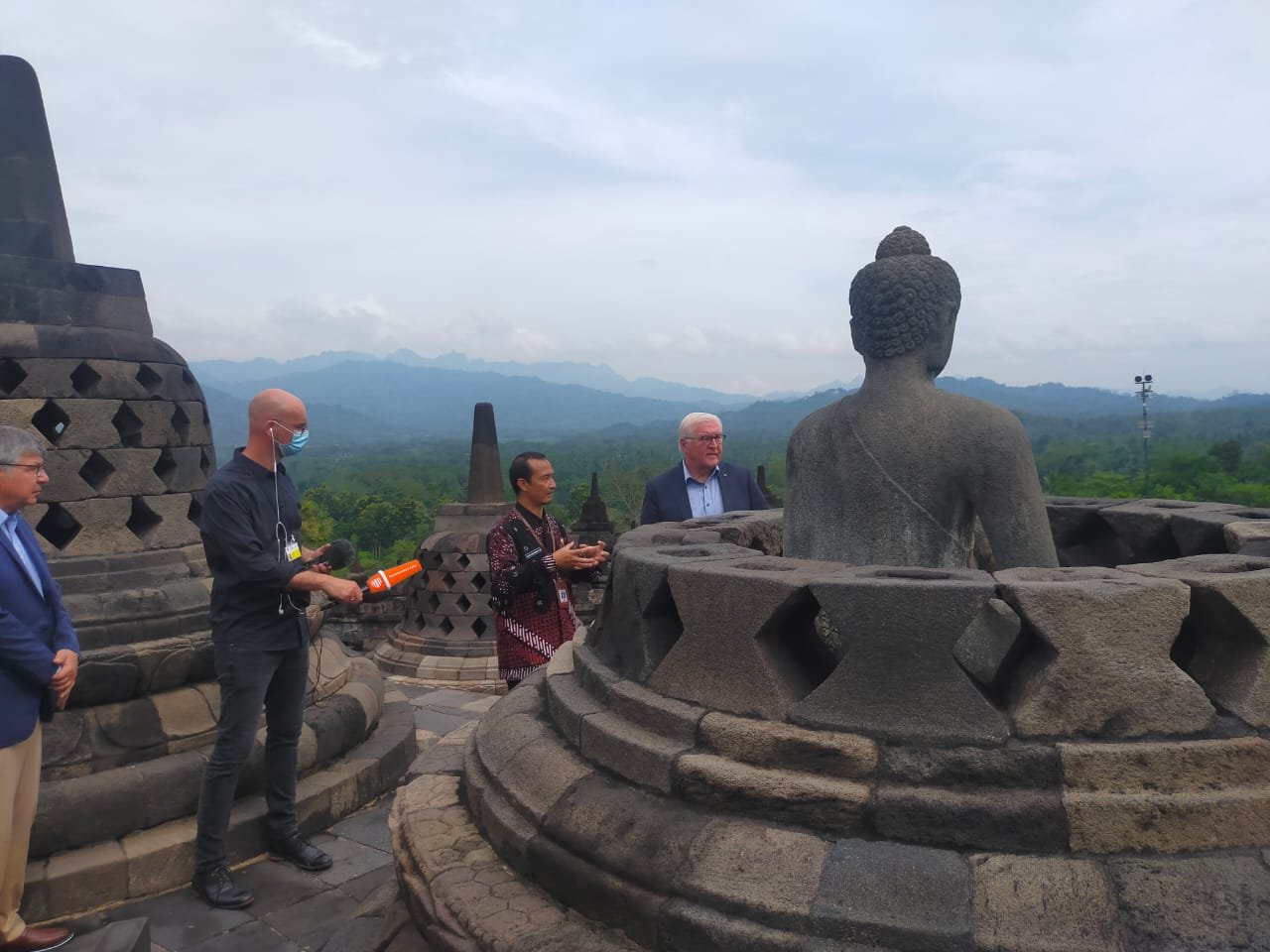 Kunjungan Presiden Jerman ke Candi Borobudur Diharapkan Beri Dampak Positif