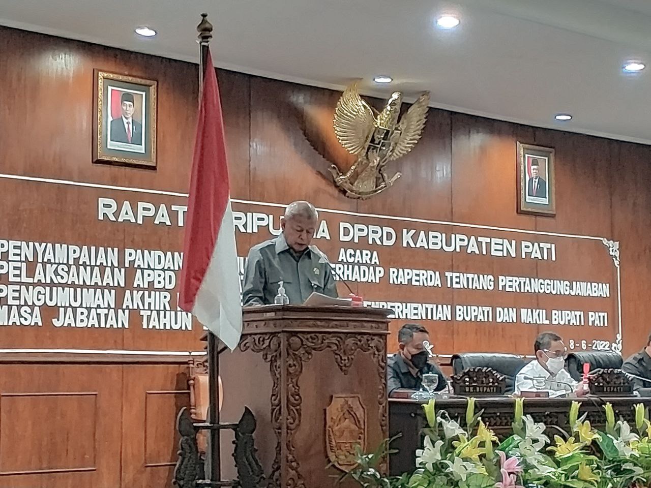 DPRD Pati Usulkan Masa Jabatan Bupati Pati Berakhir 22 Agustus 2022 Mendatang