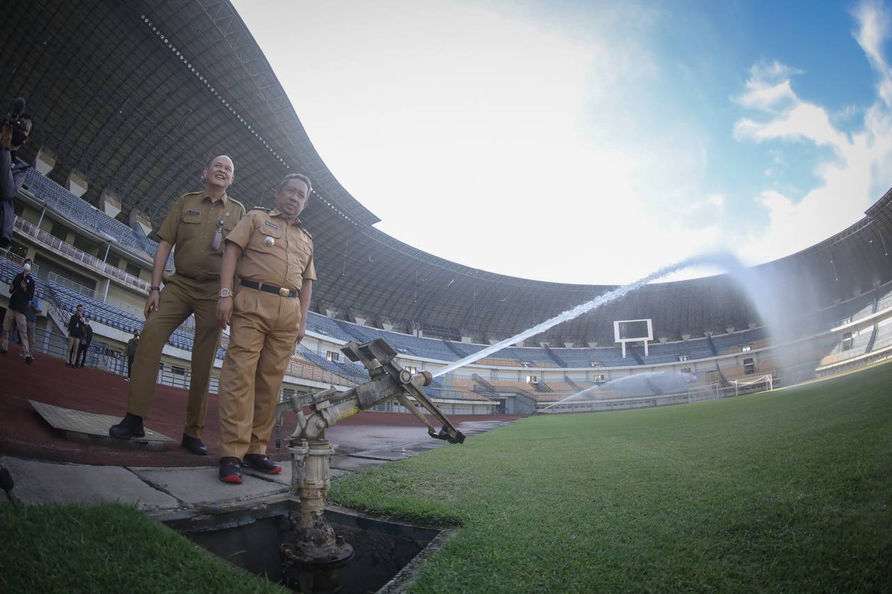 Stadion Gelora Bandung Lautan Api Siap Digunakan Untuk Piala Presiden 2022