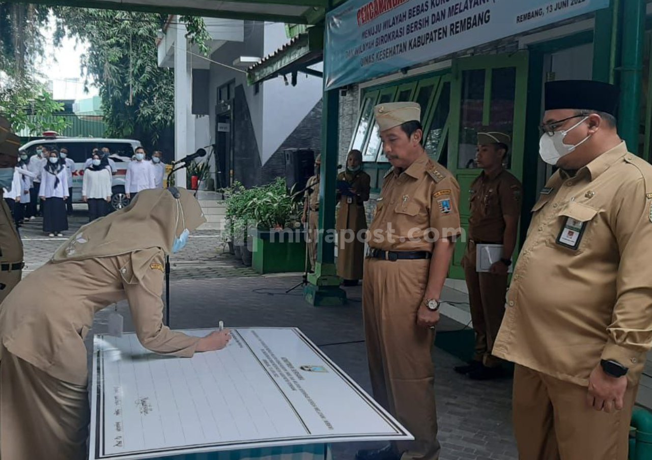 Dinas Kesehatan Rembang Wajibkan Semua Pegawai Beri Layanan Terbaik