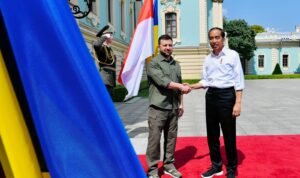 Bertemu Presiden Ukraina, Jokowi Buka Dialog untuk Perdamaian