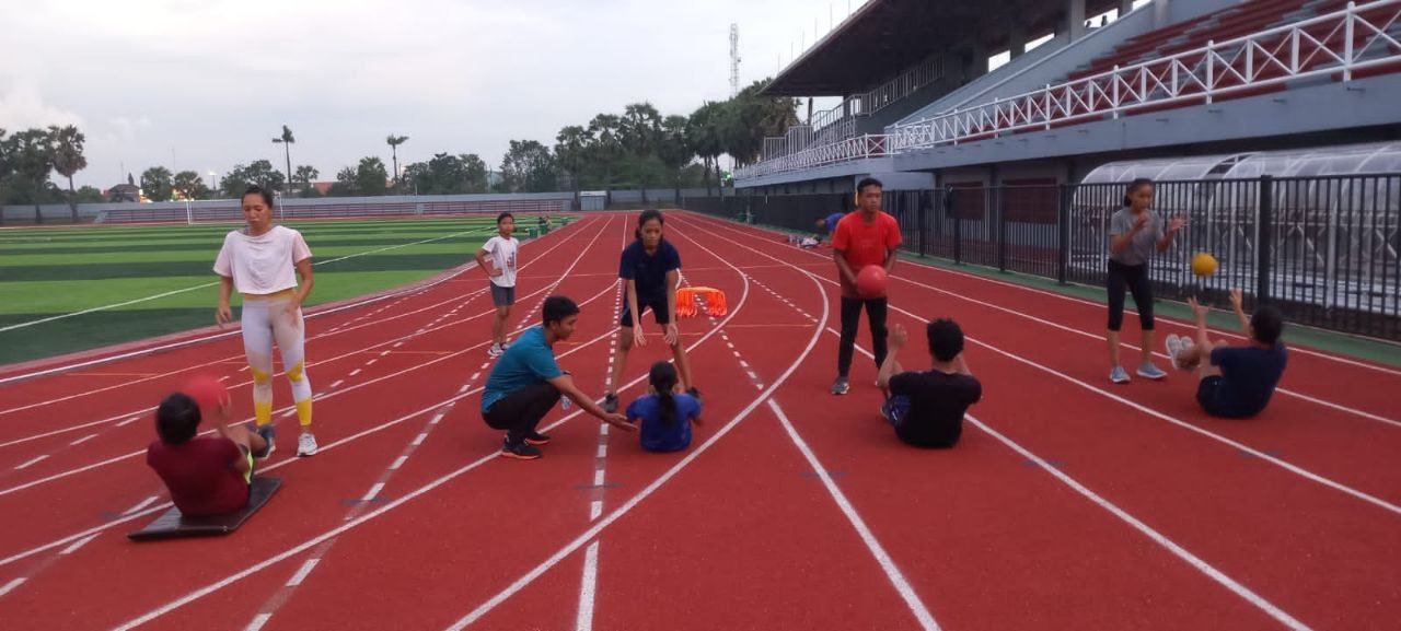 Foto: Sesi latihan Cabor Atletik Pati (Sumber: istimewa) Foto: Sesi latihan Cabor Atletik Pati (Sumber: istimewa)
