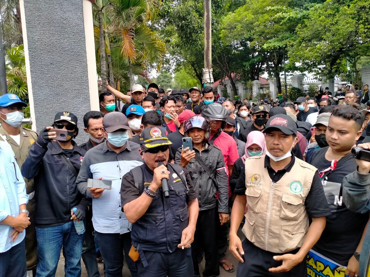 Foto : Perwakilan Bagian Advokasi dan Hukum ABPEDSI Kabupaten Pati (Sumber : Mitrapost.com/Anang SY)