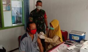 foto: vaksinasi booster bisa dilakukan di puskesmas kecamatan atau rumah sakit daerah(sumber: anwar/mitrapost.com)